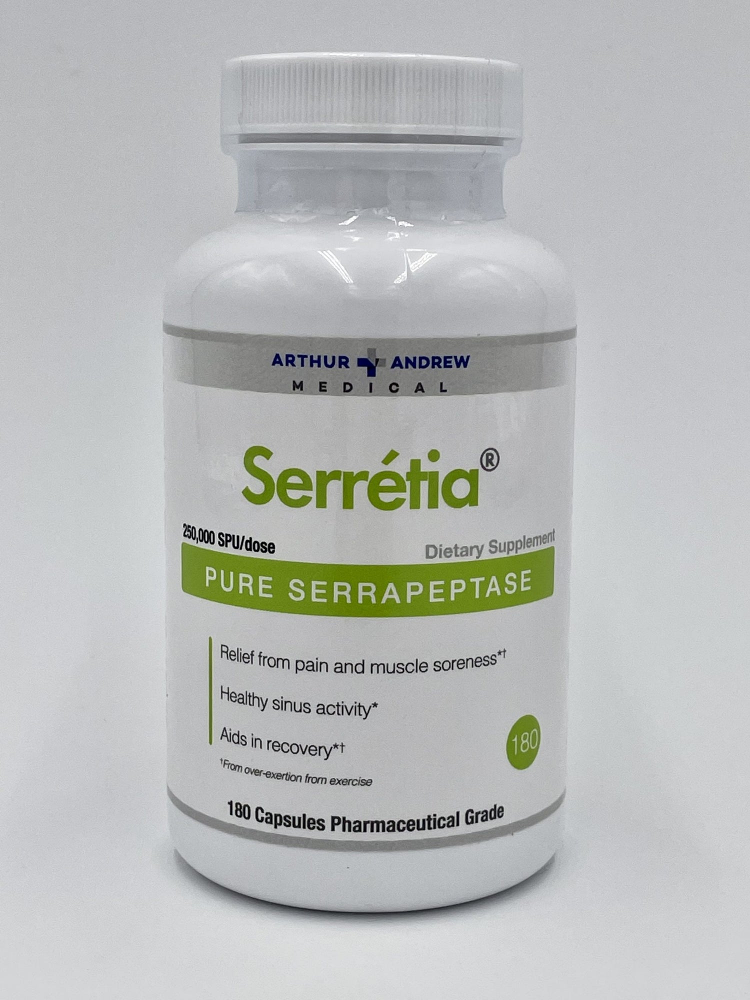 Serrétia - Pure Serrapeptase (180 capsules) image 0